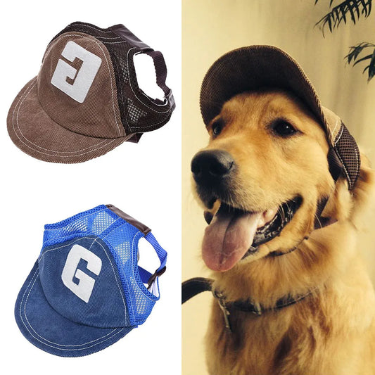 Adjustable Dog Baseball Cap