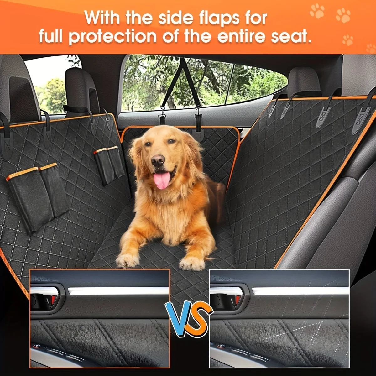 Premium Waterproof Pet Car Seat Cover